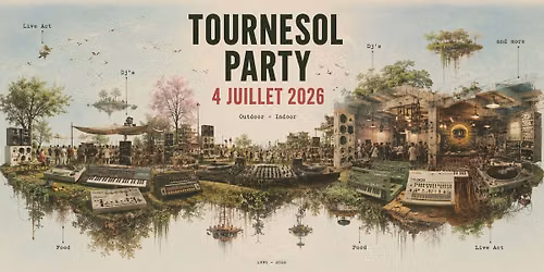 Tournesol Party 4 Juillet 2026 | An Alternative Underground Summer Party 