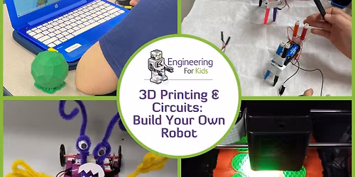 3D Printing & Circuits: Build Your Own Robot - Mtka G5-8