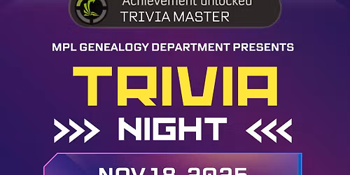 MPL Trivia Night: Video Games Remastered