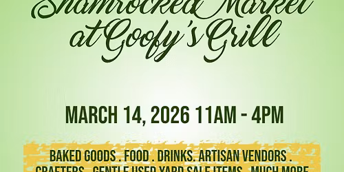 Lets Get Shamrocked at Goofy's Grill