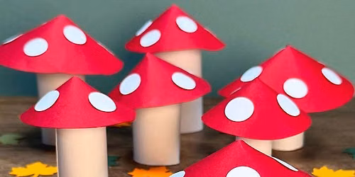 Creation Station - Paper Mushrooms