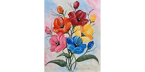 Eclectic Poppies - Paint and Sip in San Francisco | Classpop!\u2122