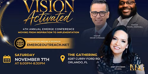 Emerge 4th Annual Leadership Conference - VISION ACTIVATED