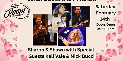 Sharon Sable Presents: With Lovers & Friends-Special Guests Keli Vale & Nick Bucci