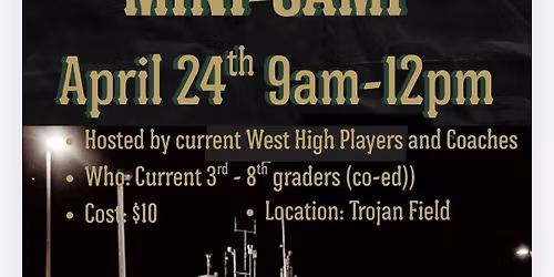 Trojan Youth Football Camp