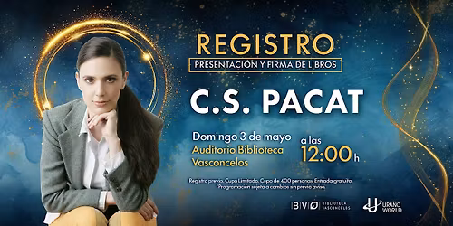 C.S. PACAT CDMX 2026 - PRESENTACI\u00d3N Y FIRMA DE LIBROS