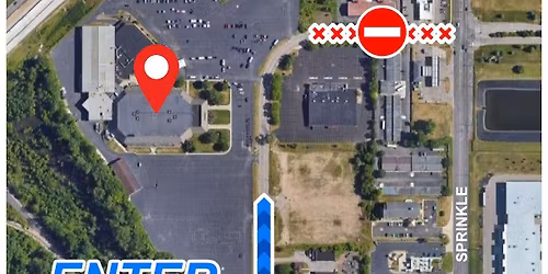 Parking Jacksonville Icemen at Kalamazoo Wings