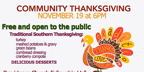 COMMUNITY THANKSGIVING