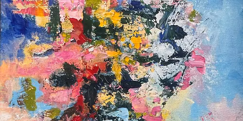 Abstract Blooming Flower Art Class 