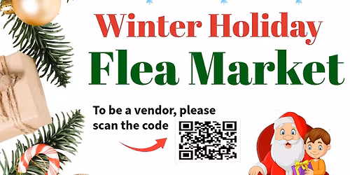 Winter Holiday Flea Market Event