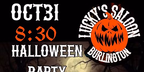 Lucky\u2019s Saloon Halloween party!