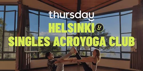 Saturday | Singles AcroYoga Class | Helsinki