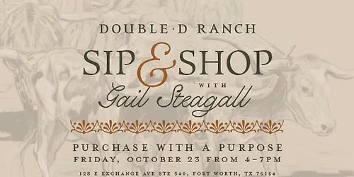Sip & Shop with Gail Steagall 