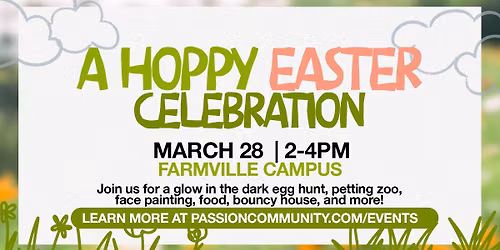 A Hoppy Easter Celebration \u2013 Farmville Campus