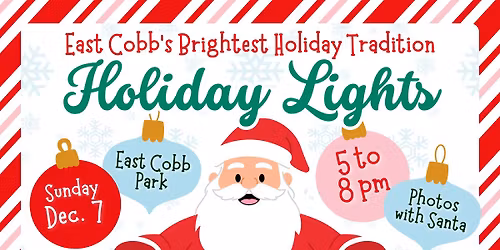 Holiday Lights at East Cobb Park