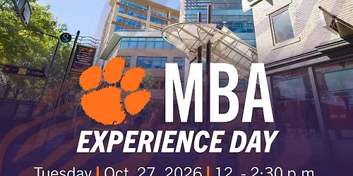 Clemson MBA Experience Day