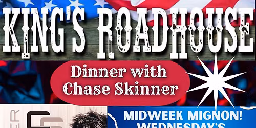 Dinner with recording artist Chase Skinner!!