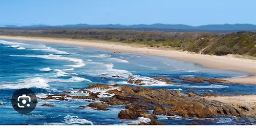 Brooms Head back beach, Sunday 31st May, 9 am