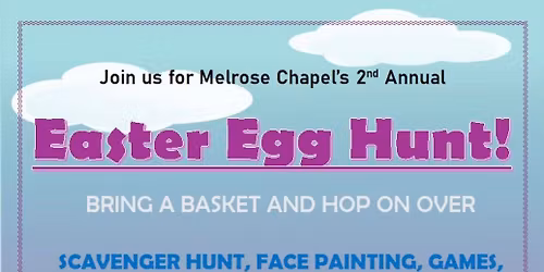 Melrose Chapel Easter Egg Hunt