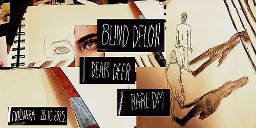 Darkwave koncert: Blind Delon, Rare DM i Dear Deer u Mo\u010dvari