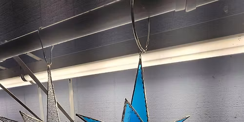 Stained Glass Moravian Star Making