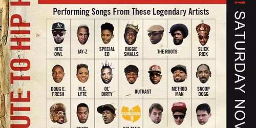 Nite Owl presents A Tribute to Hip Hop at Stickyz 