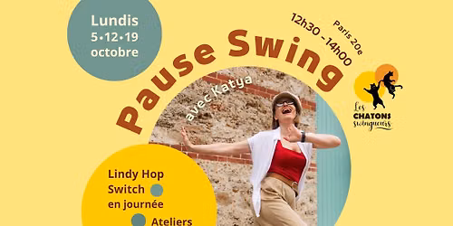 Pause Swing - Lindy Hop Switch d\u00e9butant en journ\u00e9e