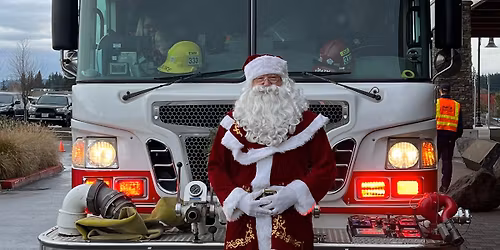 Rides with Santa at Portland Cars and Coffee