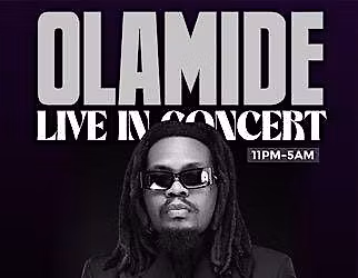 OLAMIDE LIVE IN CONCERT AFTER PARTY THIS SUNDAY NOV 23rd @ LA HACIENDA