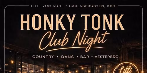 Honky Tonk Club Night