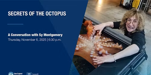 \u2728 Secrets of the Octopus with Sy Montgomery\u2728