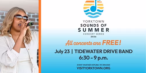 Sounds of Summer Concert with Tidewater Drive Band