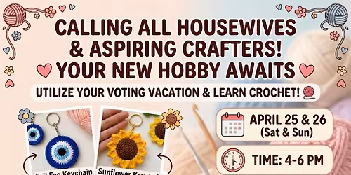 Begginer crochet workshop