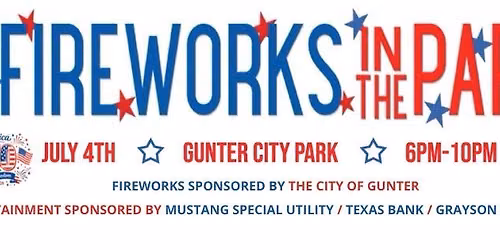 Fireworks in the Park 2026 - "250 Years of Freedom"