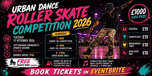 Urban Dance Roller Skate Competition 2026