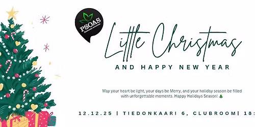 PSOAS Little Christmas Party \ud83c\udf84