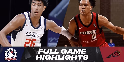 San Diego Clippers vs. Sioux Falls Skyforce
