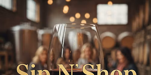 Free Indoor Sip & Shop: Local Artist & Craft Market at Aspirations Winery