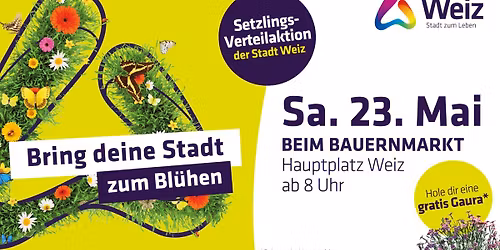 Setzlingsverteilaktion: Bring deine Stadt zum Bl\u00fchen \ud83c\udf38