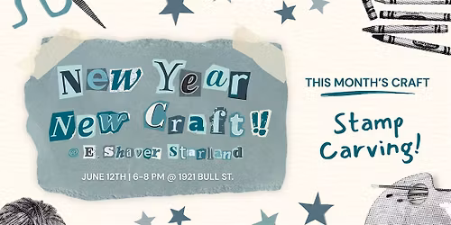 Stamp Carving with Little Tiger Studios