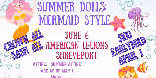 Summer Dolls Mermaid Style