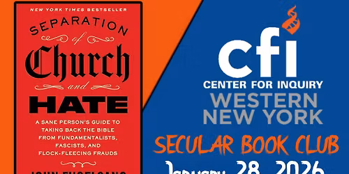 Secular Book Club - January 2026 - Separation of Church and Hate - John Fugelsang