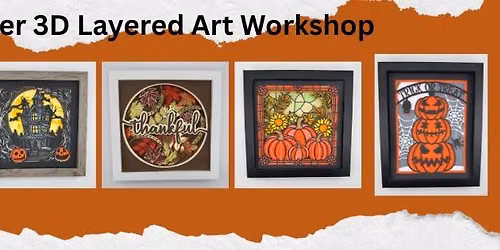3D Layered Paper Art Workshop 
