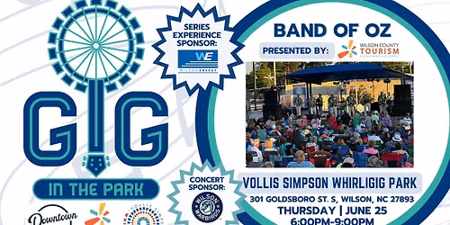 2026 Gig in the Park - Band of Oz