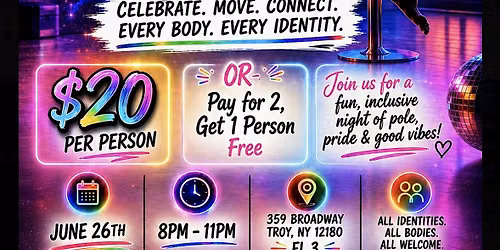 JUNE 26th PRIDE POLE PARTY