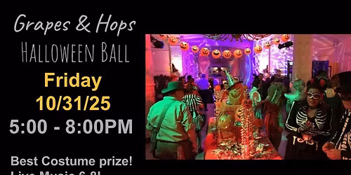 Grapes & Hops Halloween Ball