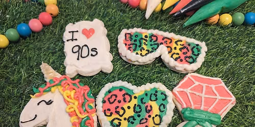 Corks and Cookies: 90s Cookie Decorating Class on Aug. 27 2026 at Sycamore Lake Winery