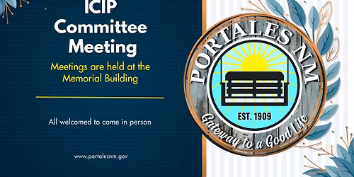 City of Portales ICIP Meeting