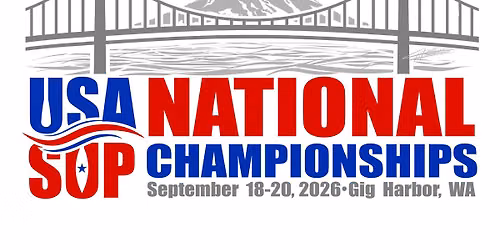 USA SUP National Championships  2026 at Narrows Challenge in Gig Harbor, Washington State, USA