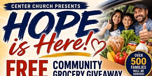 HOPE IS HERE! At Center Church